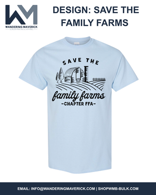 Save The Family Farms | Custom, Licensed FFA Chapter Apparel