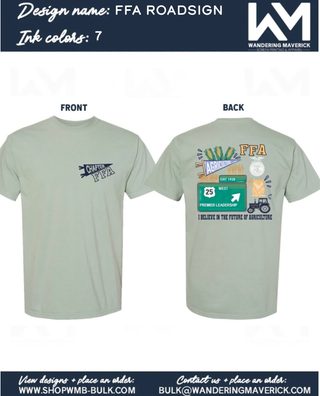 FFA CHAPTER ROADSIGN