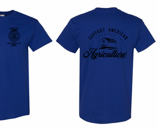Chief Washakie FFA - Support American Agriculture T-Shirt